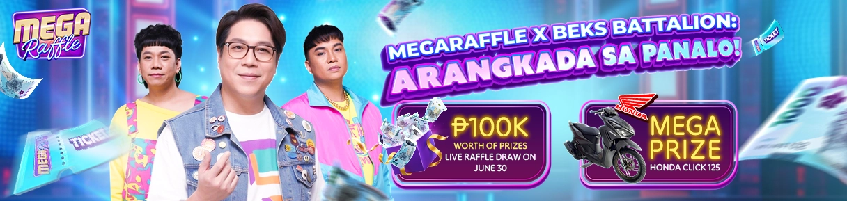 MEGA Raffle 10 Pesos